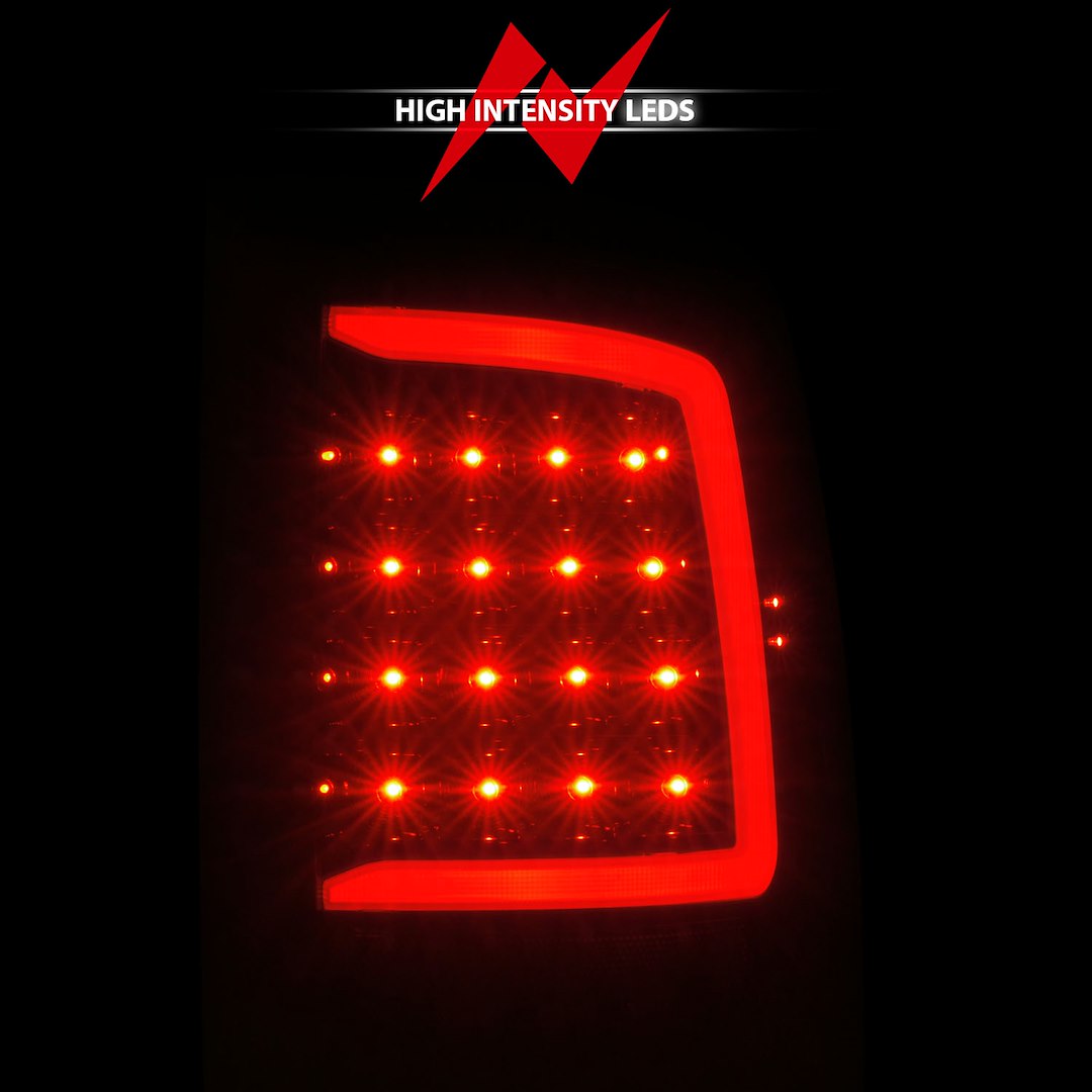 ANZO USA 311452 Black Sequential Plank LED Tail-Light Pair - image 5