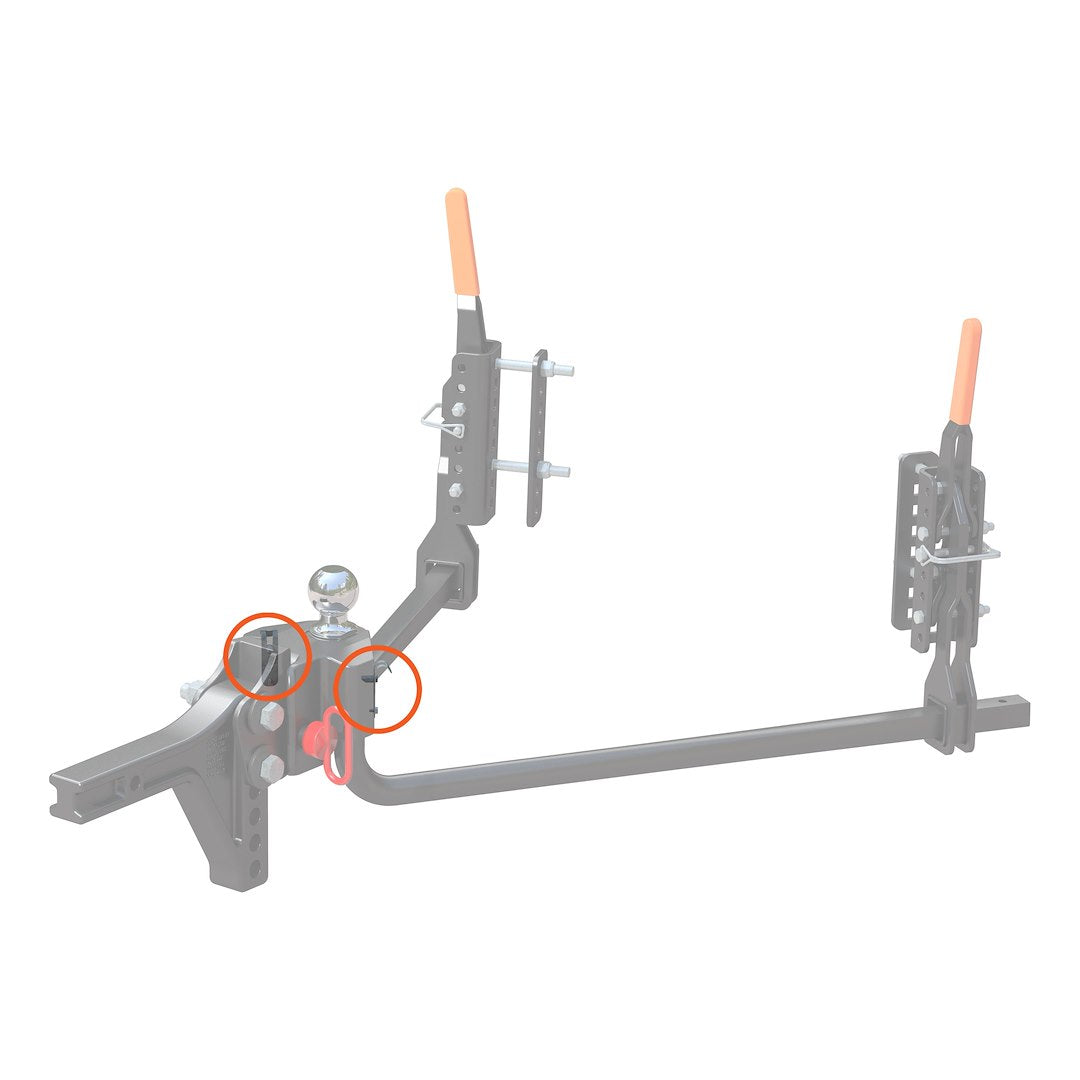 CURT 19302 Round-Bar Retainer Replacement Hardware - image 2