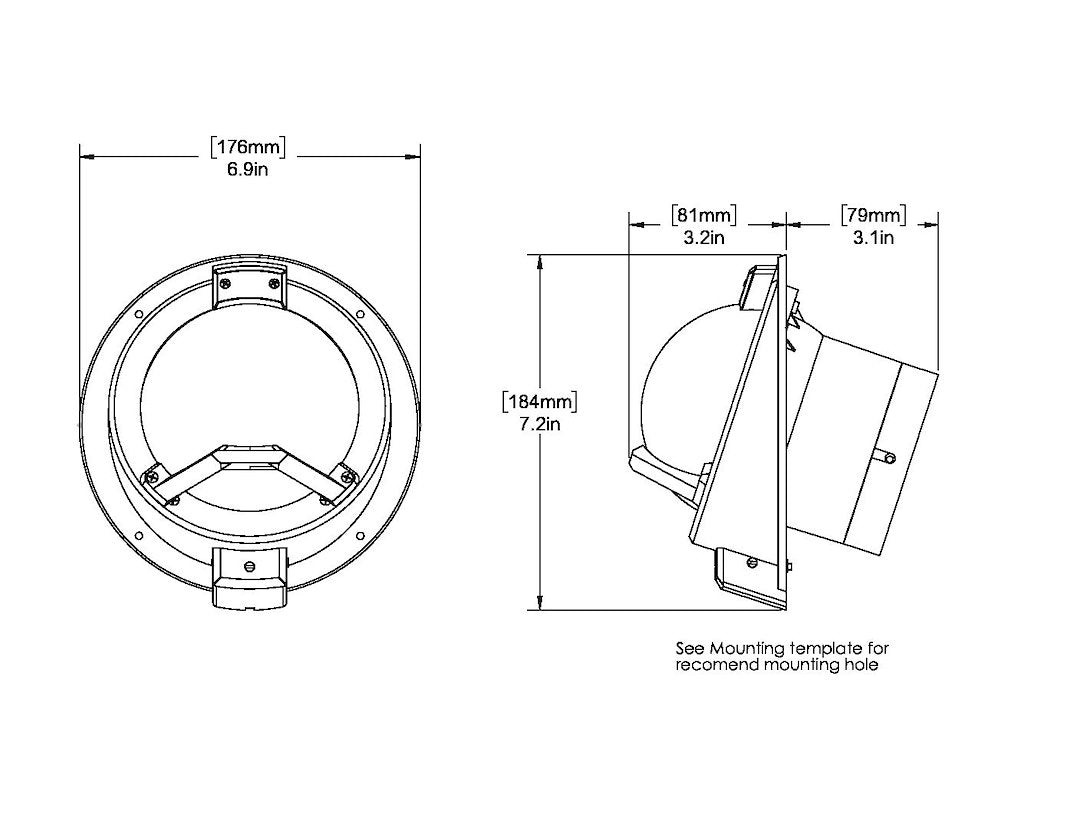 Ritchie Bn-202 Bulkhead Navigation Instrument