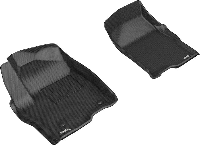 3D Mats CH10001509 Silverado Crew Cab KAGU 3-Piece Floor Mats - image 2