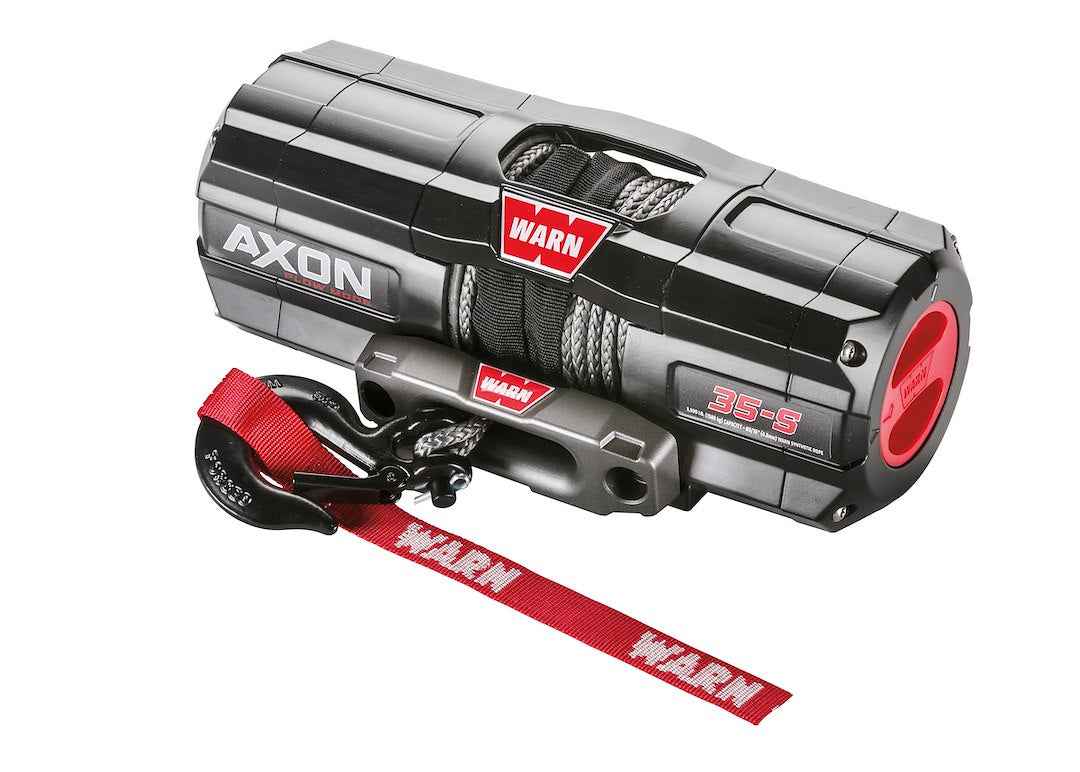 Warn 12V Winch - 3500 lb, Synthetic Line – 110230