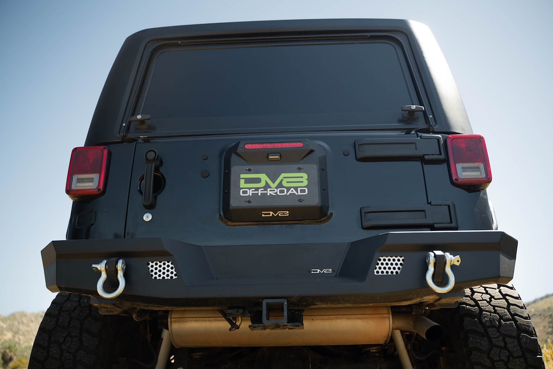 DV8 Offroad TSJK-01 Jeep Tailgate Vent Panel