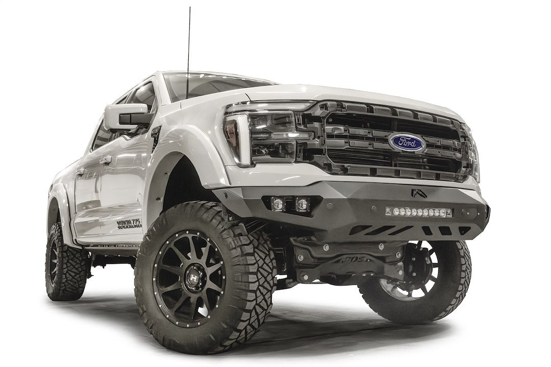 Fab Fours FF24-D6551-1 Matte Bumper, Vengeance Series
