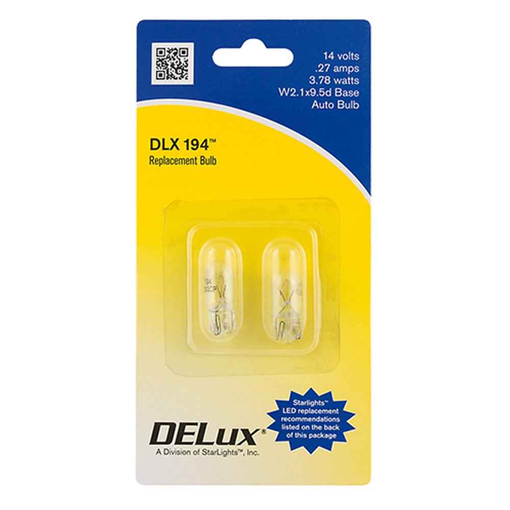 AP Products 01602194 Clear 168/194 Wedge Bulbs, Pair