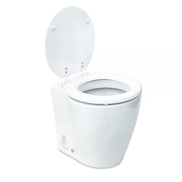 Albin 07-03-045 Silent 12V Round-Seat Marine Toilet - image 3
