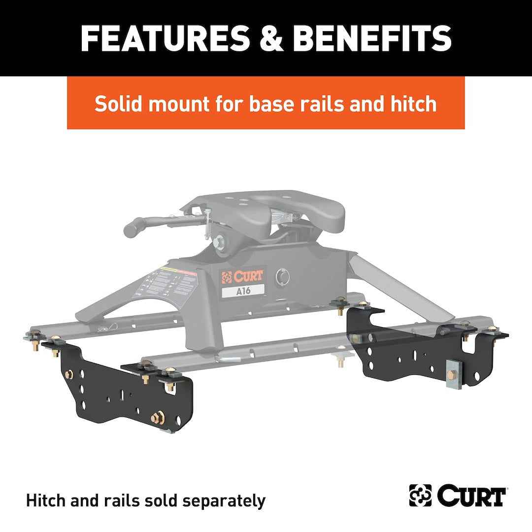 CURT 5th-Wheel Brackets - Ford F-250 Super Duty – 16448