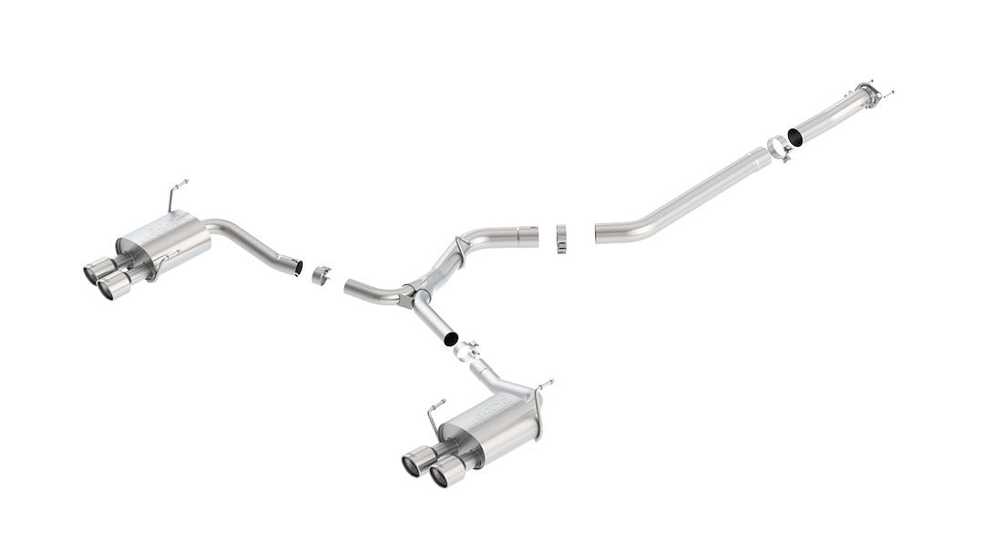 Borla 140595 WRX/WRX STI S-Type Split-Rear Cat-Back - image 1