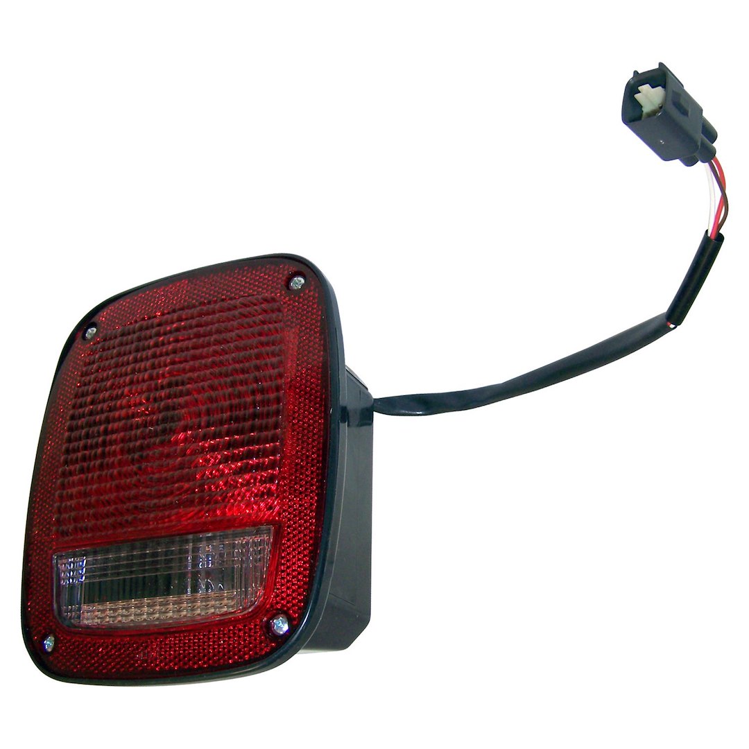 Crown Automotive 56018648AC Right Clear/Red Square Tail Lamp - image 1