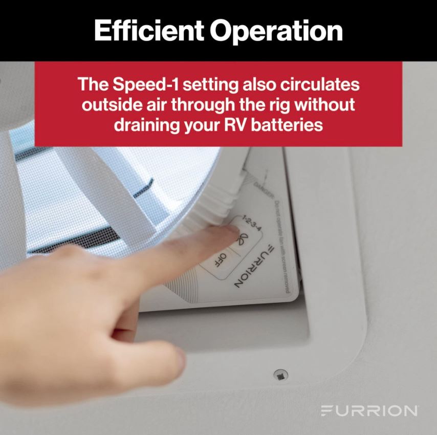 Furrion Llc Fvf14d90r6a-Pw-Am Roof Vent - image 6