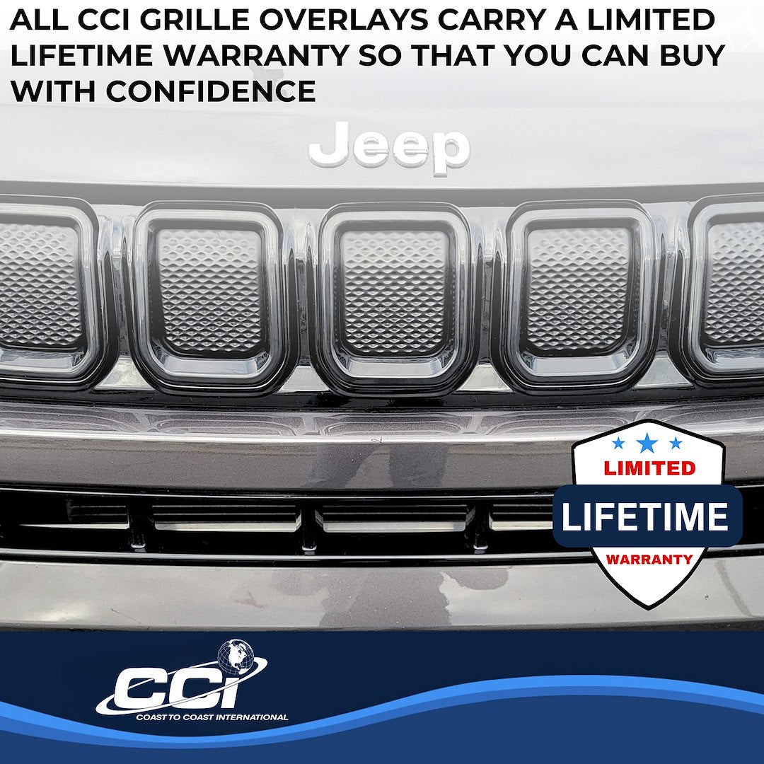 Coast To Coast GI194BLK Gloss Seven-Piece Bar Grille Trim - image 4