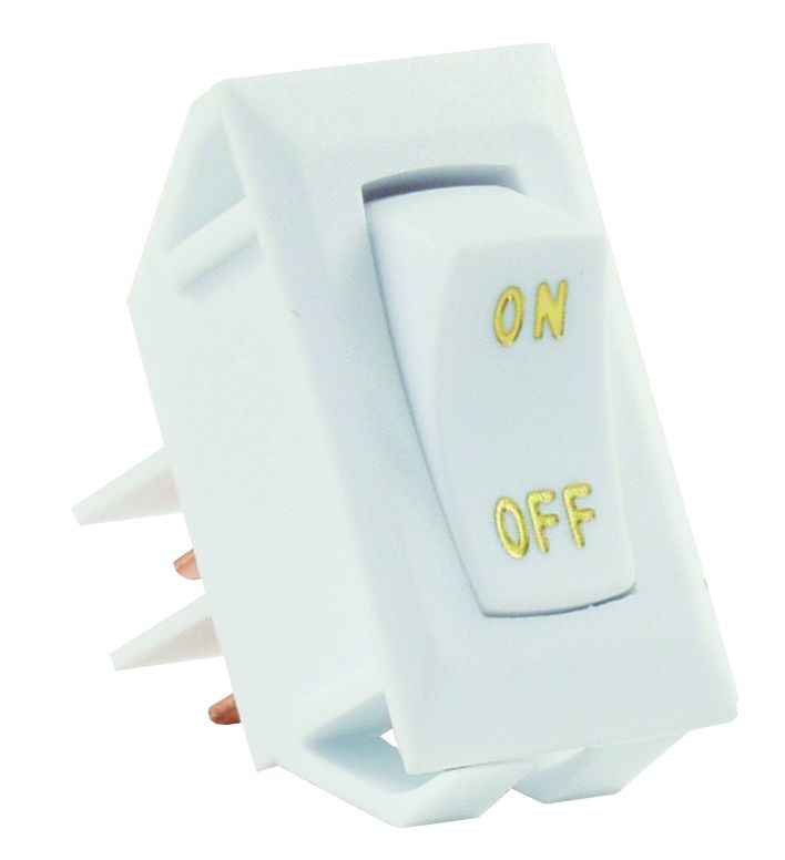 JR Products 12585 White On/Off Control Switch