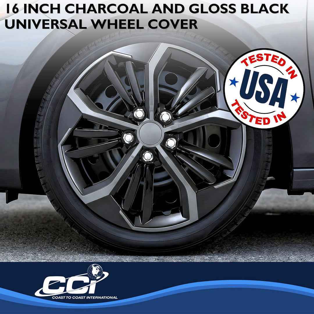 Coast To Coast 56716CB 16-Inch Two-Tone Split-Spoke Trim Set