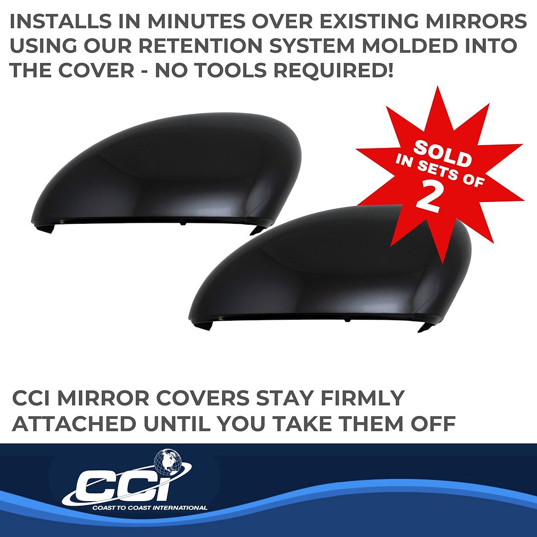 Coast To Coast MC67547RBK Escape Painted Replacement Mirror Top Set - image 3