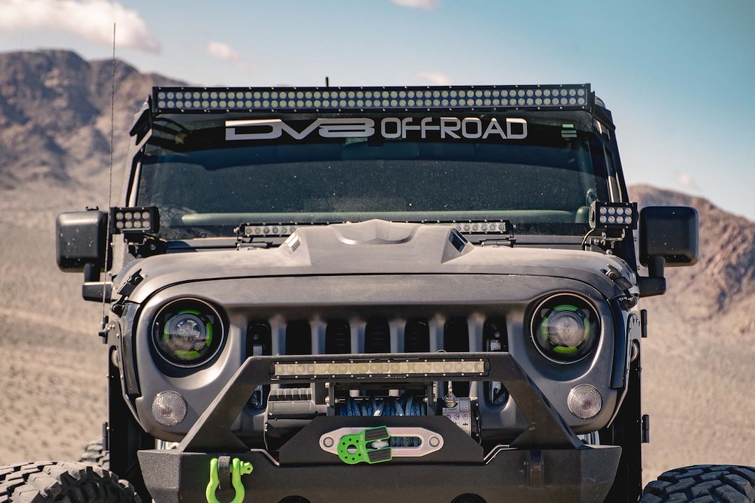 DV8 Offroad HDMB07-02 Heat-Dispersion Hood