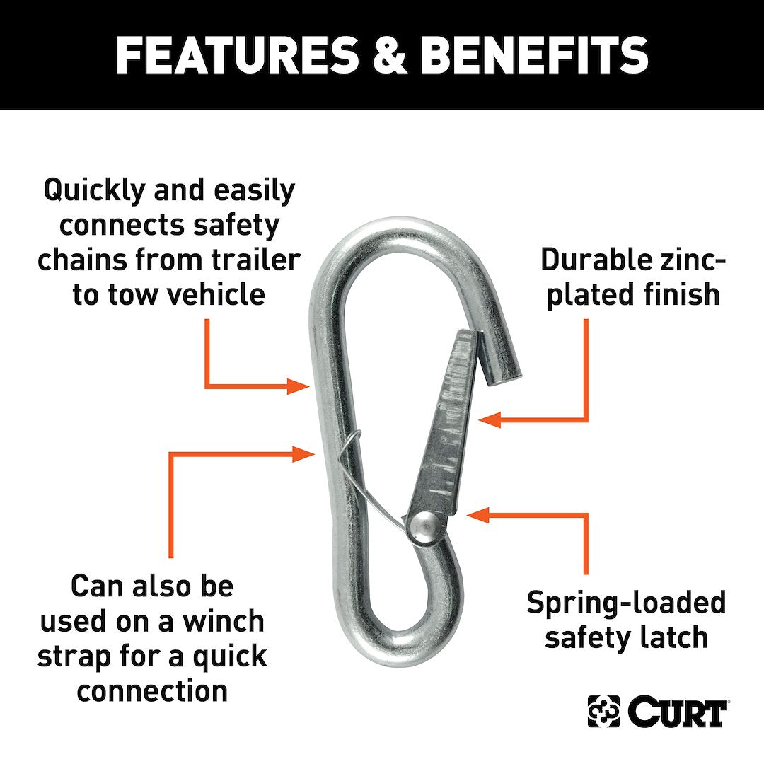 CURT Trailer Safety Chain Hook (81261)