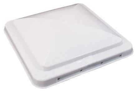 Heng's Industries 90110AC1 White Plastic Elixir-Hinge Roof-Vent Lid