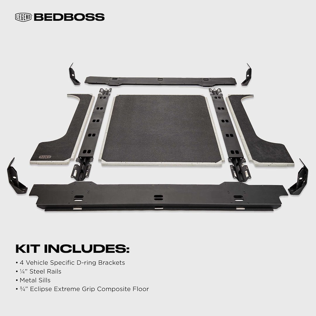 Legend Fleet Ra1619-Esu1 BEDBOSS Pickup-Bed Support Liner