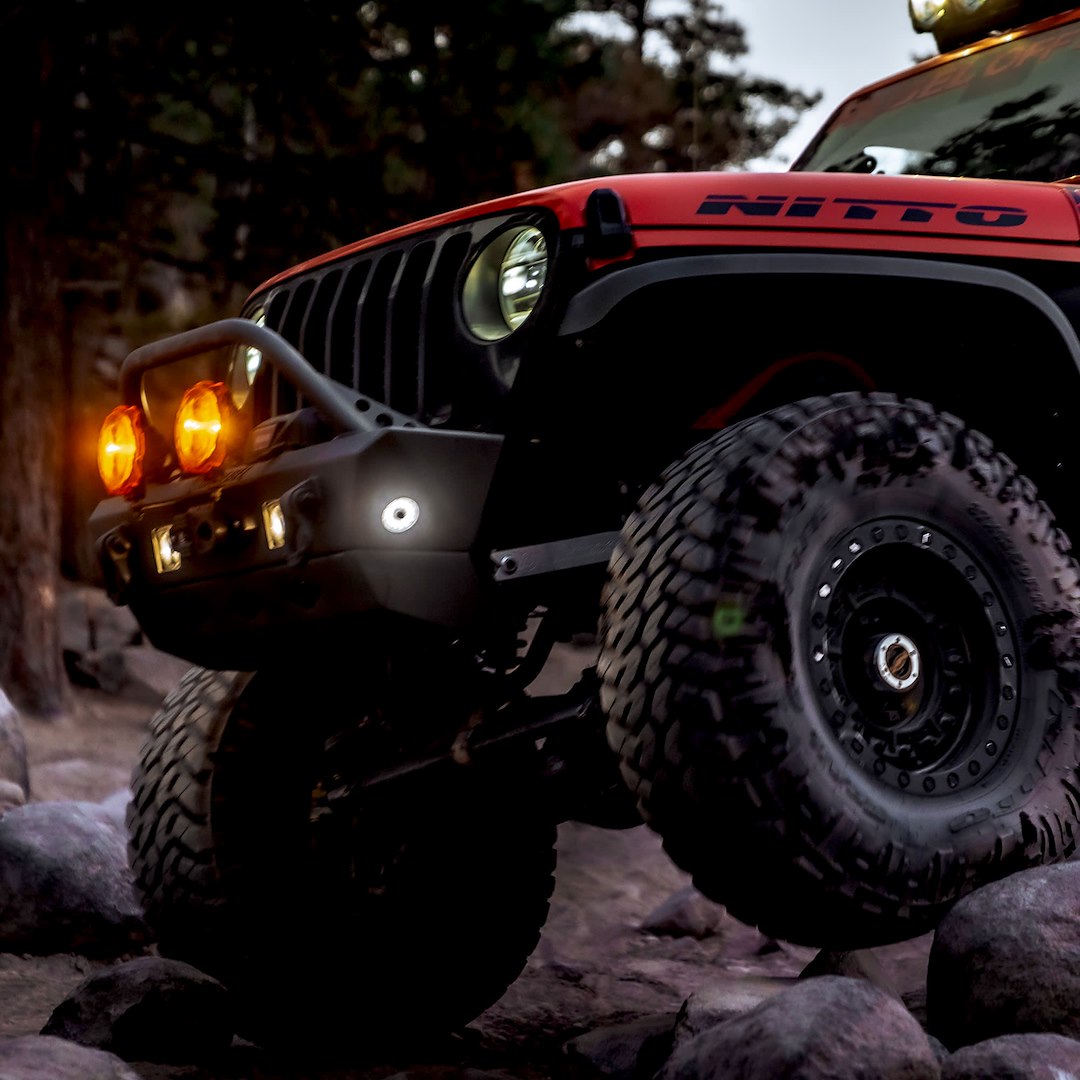 KC Hilites 91040 Cyclone V2 LED Rock-Lamp Set