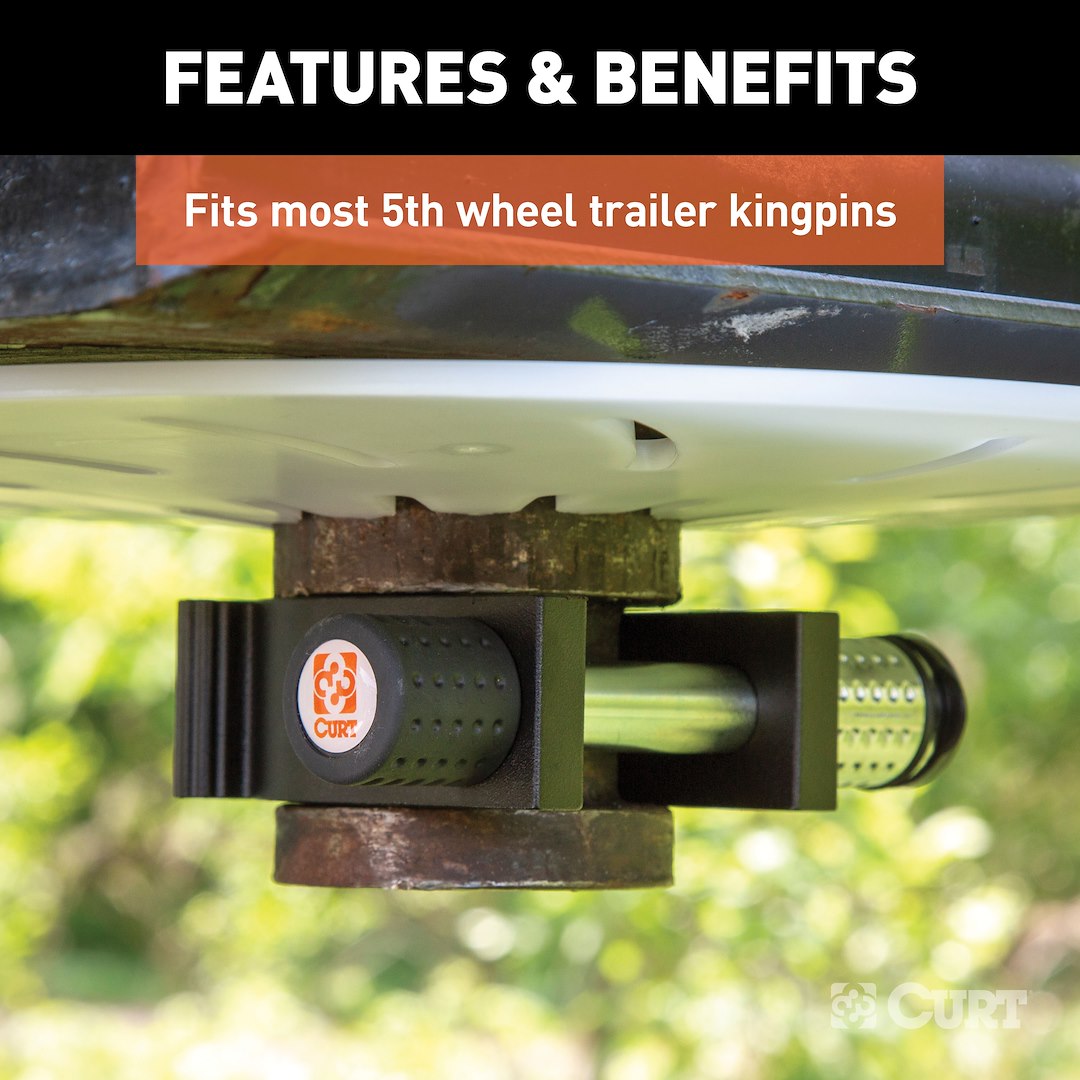 Curt 23255 Fifth Wheel Trailer Hitch King Pin Lock - image 4