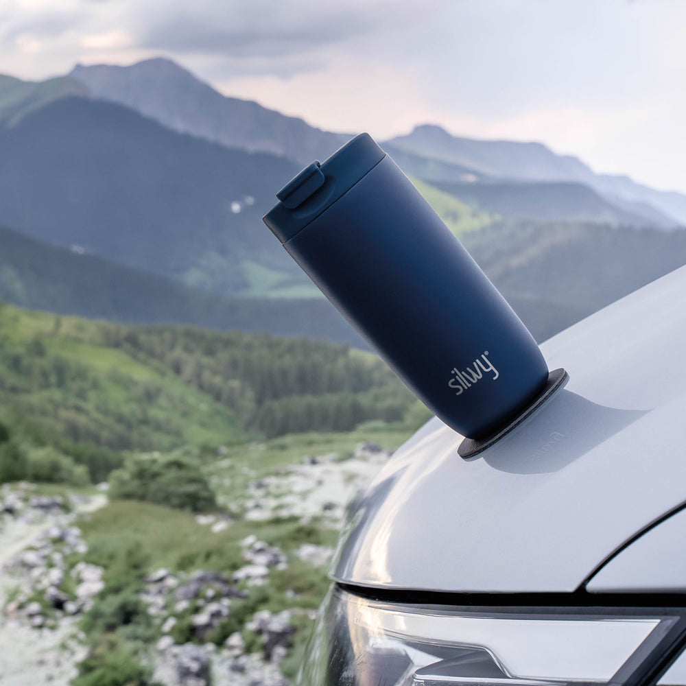 Silwy Magnetic Sy-Tc-Mi Magnetic Travel Mug and Pad