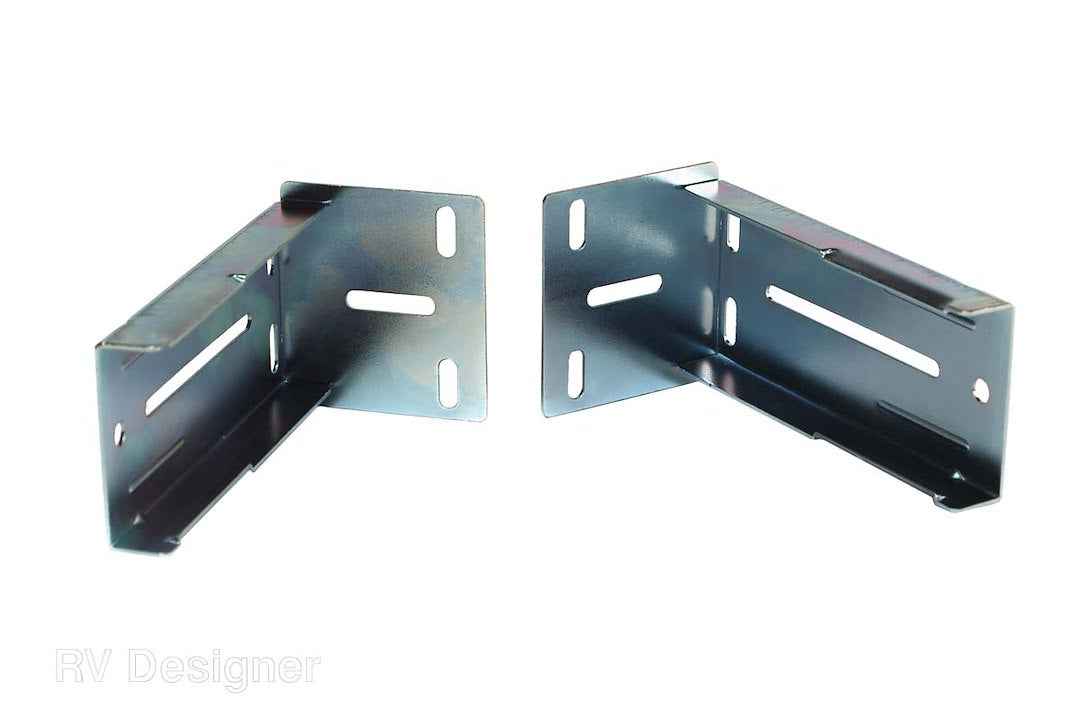 RV Designer H326 Silver 1-1/2-Inch Side-Slide Sockets, Pair
