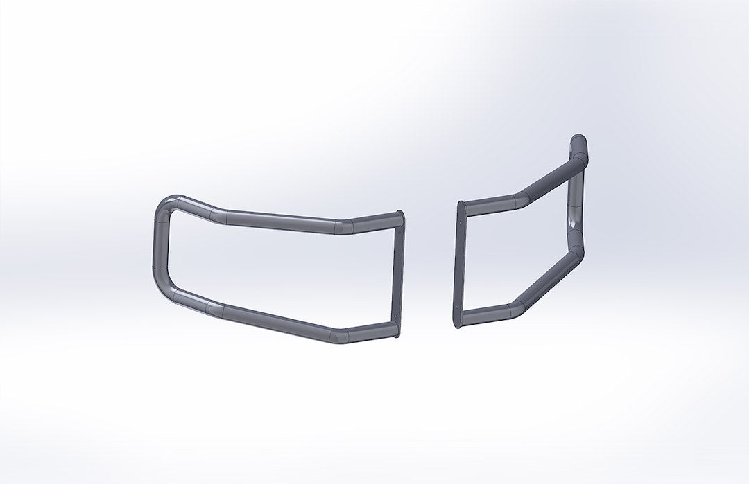 Go Industries 26673B Ram Front Brush Protection Guard