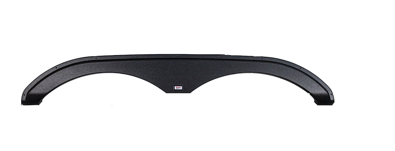 Icon 15404 RV Fender Skirt, Tandem Axle 67-1/2" x 11-7/8" Black, ICON – image 3