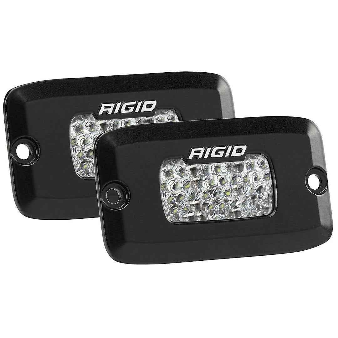 Rigid Lighting LED Backup Light Pair - Bumper Flush – 980013