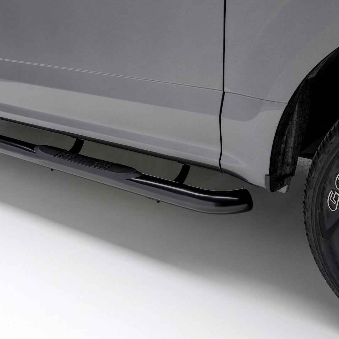 Aries 203045 Standard Cab Black 3-Inch Steel Side Steps