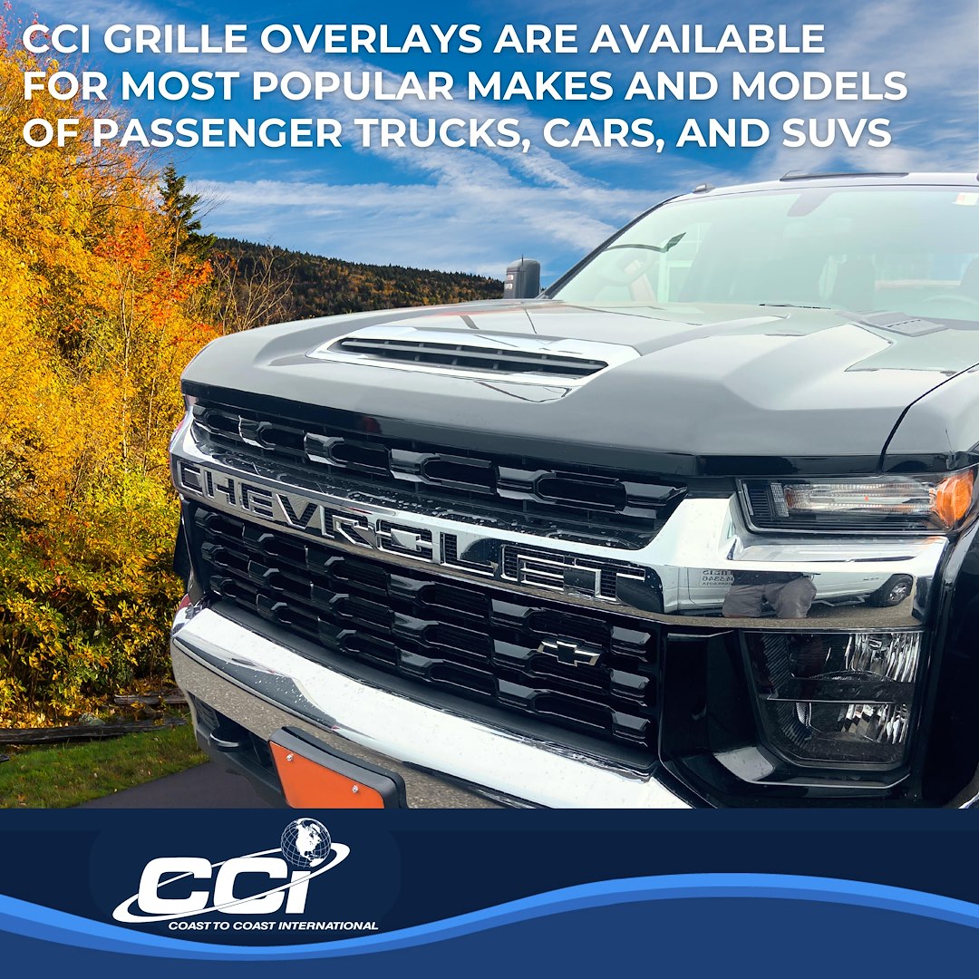 Coast To Coast GI168BLK Silverado Gloss Bar Grille Trim - image 5