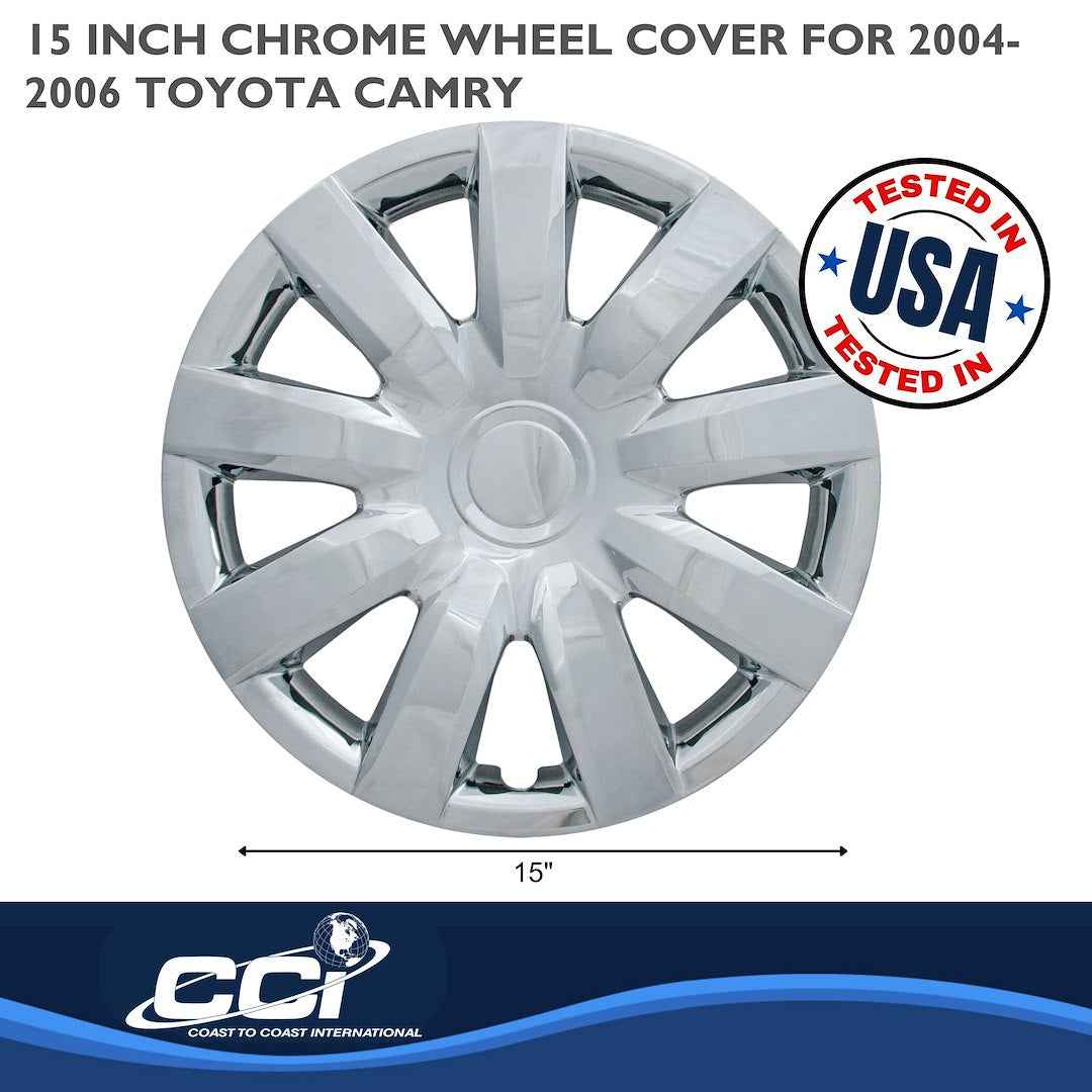 Coast To Coast 42315C Nine-Spoke Wheel-Cover Set for Camry