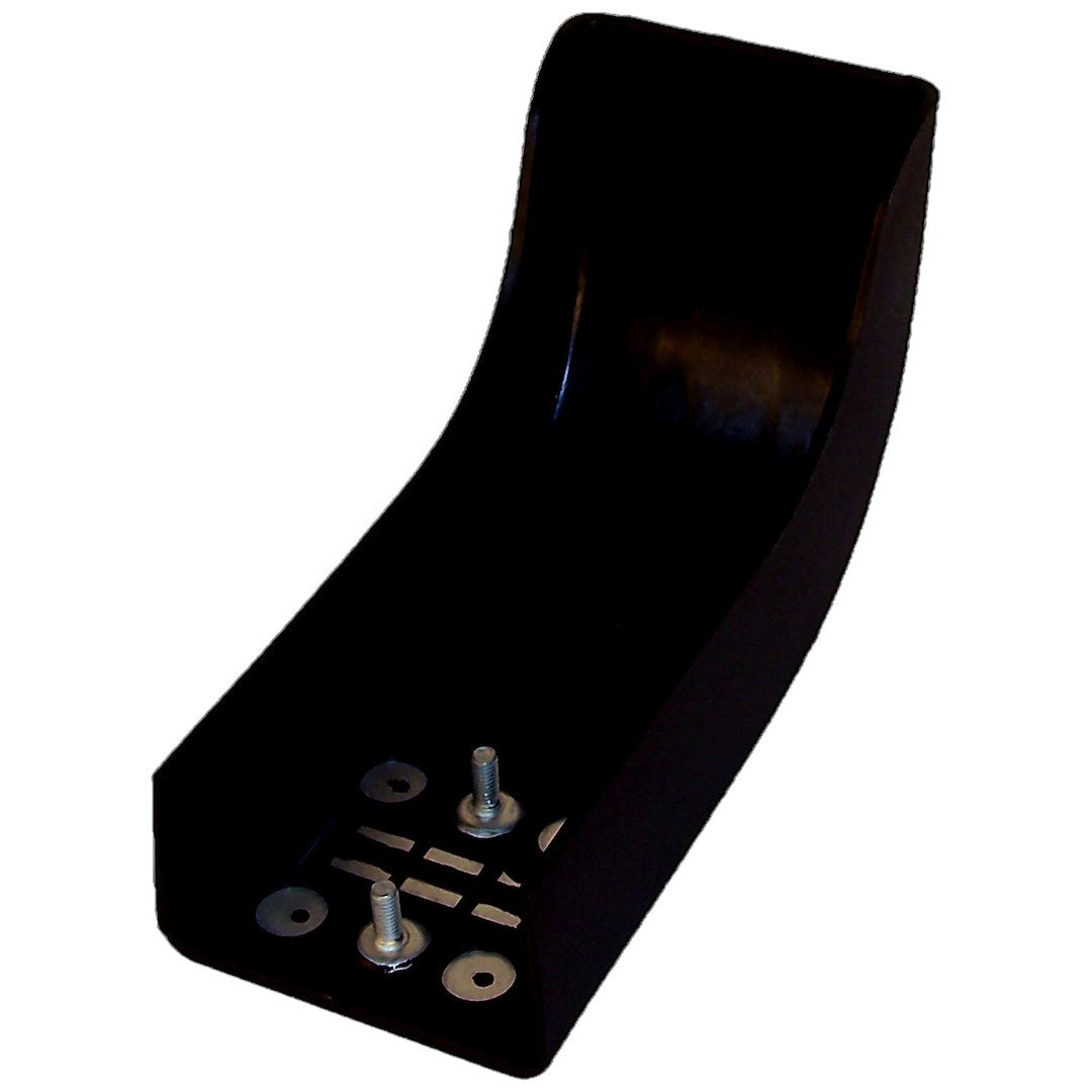Crown Automotive 52040027 Matte Black Plastic Front Bumper Cap - image 2