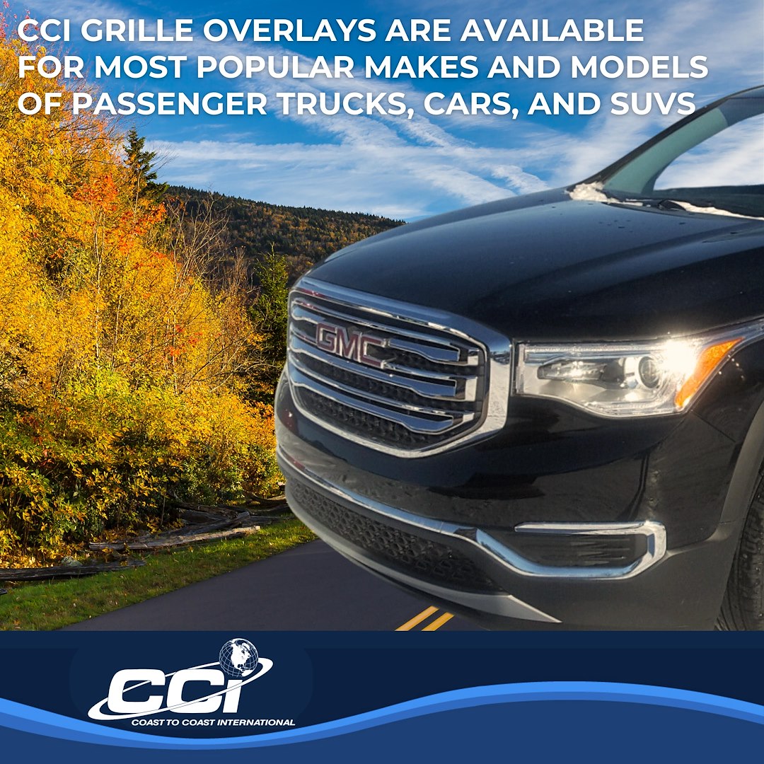 Coast To Coast GI149 Acadia Chrome Three-Bar Grille Trim - image 5