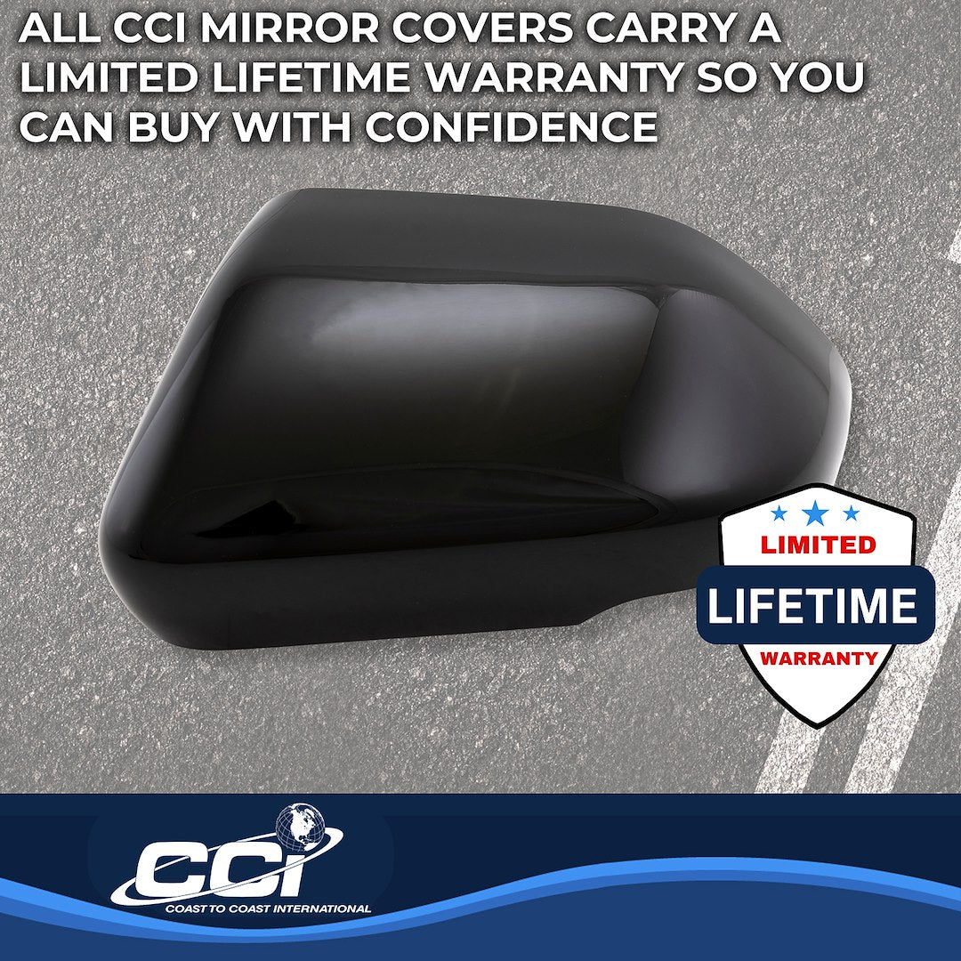 Coast To Coast MC67561BLK Driver/Passenger Full Mirror Overlay Set - image 4