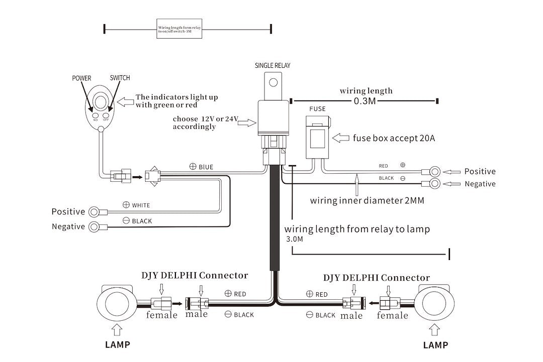 Black Horse Offroad GLRB-03B-PLR Gladiator Lighted Tubular Bed-Bar Kit - image 7