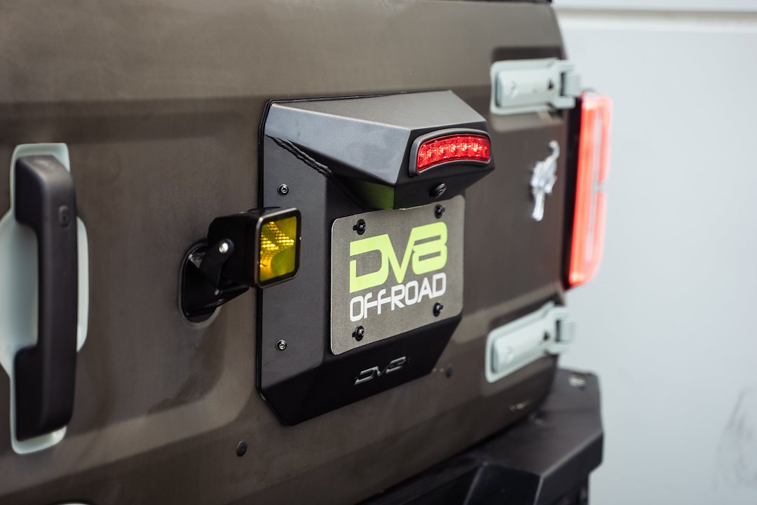 DV8 Offroad TSBR-01 Bronco License Plate Relocation Kit