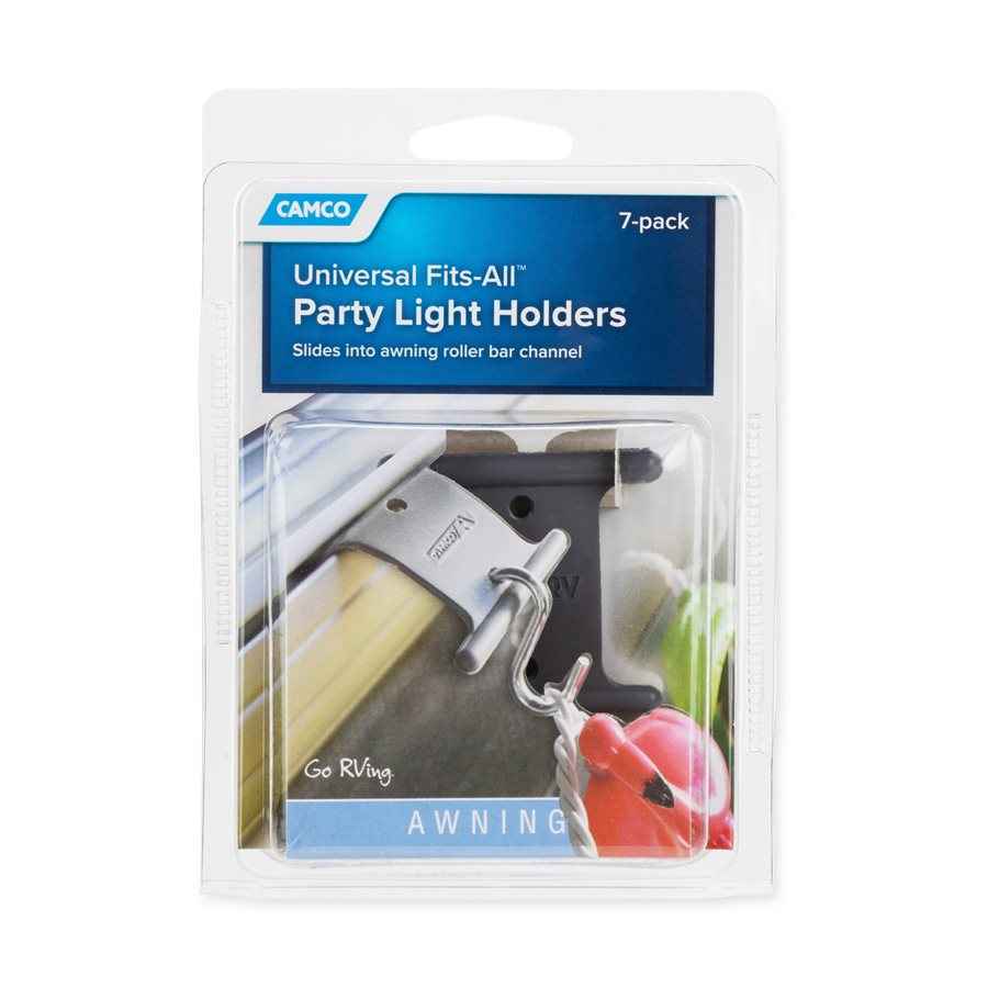 Camco 42693 Gray Awning Channel Hangers, 15-lb Rating