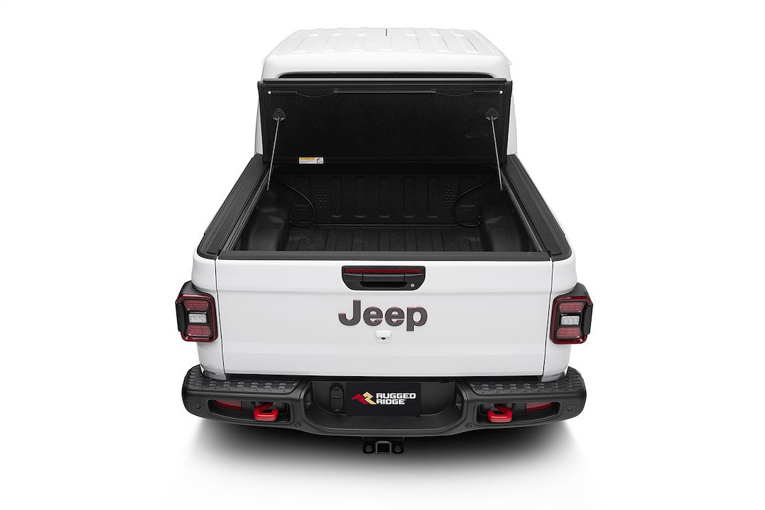 Rugged Ridge 13550.24 ARMIS Hard-Folding Aluminum Bed Cover