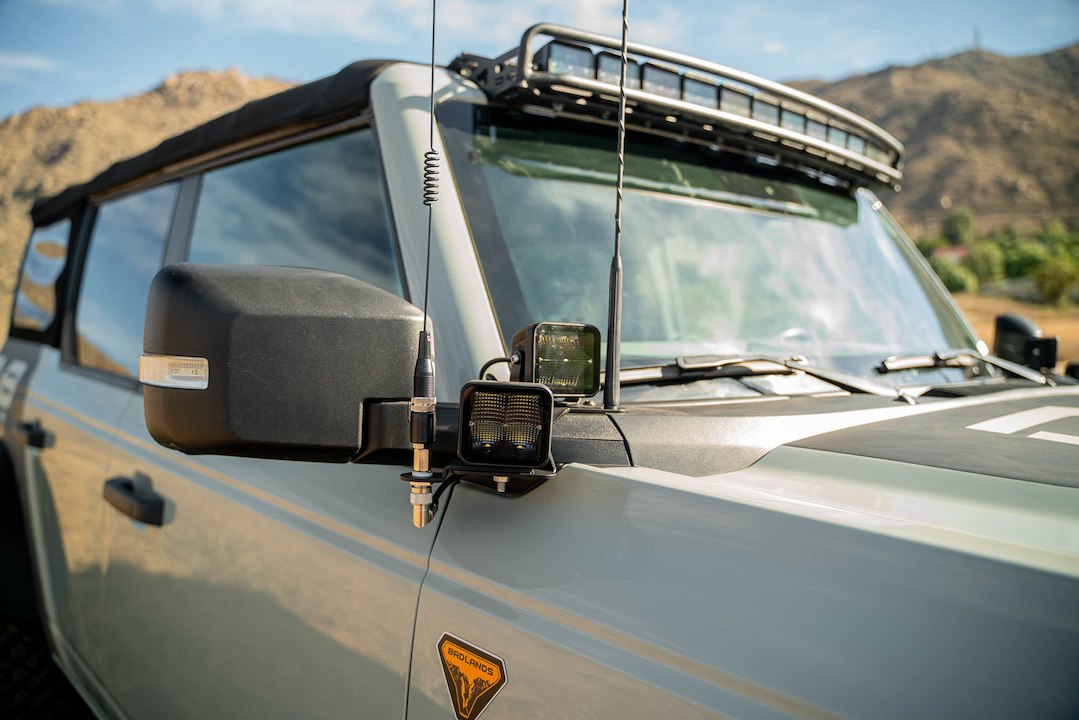 DV8 Offroad LBBR-08 Bronco Dual-Light Pillar Mount