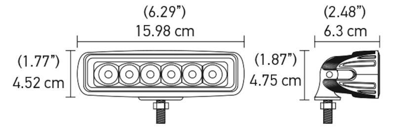 Hella 357203011 Optilux Off-Road Mini Light Bar