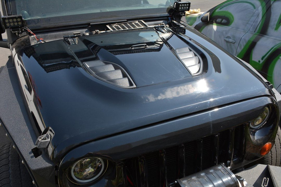 DV8 Offroad HDMB07-TA Rubicon-Design Hood