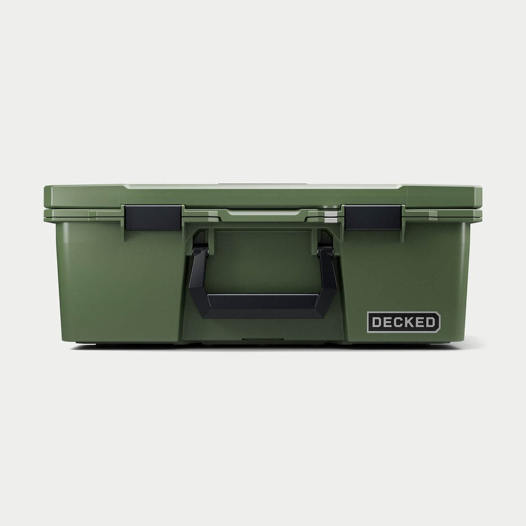 Decked A0020-HRAK-GRN Halfrack 32 Portable Storage Box