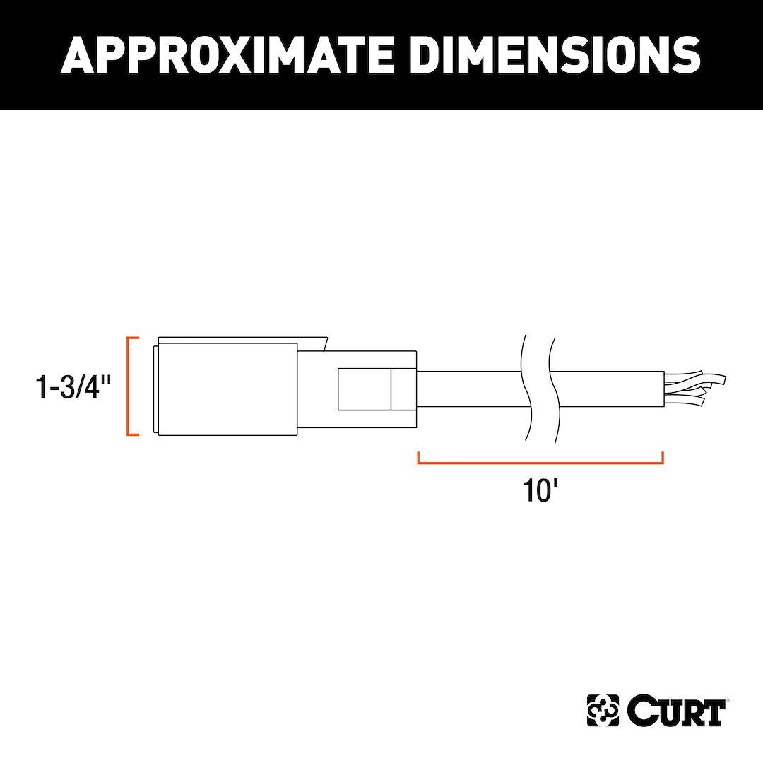 Curt 56603 Trailer Wiring Connector - image 4