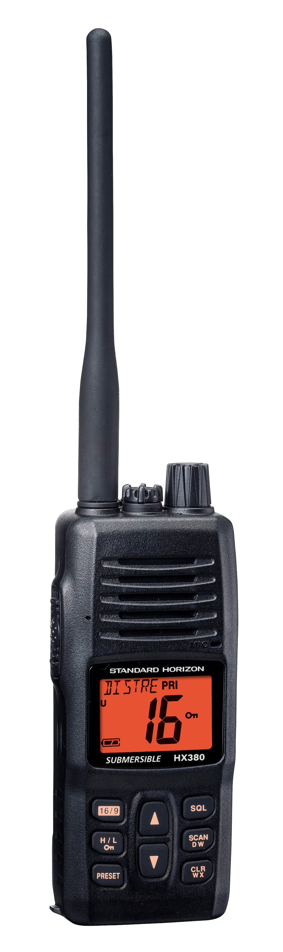 Standard Horizon HX380 Handheld VHF Radio