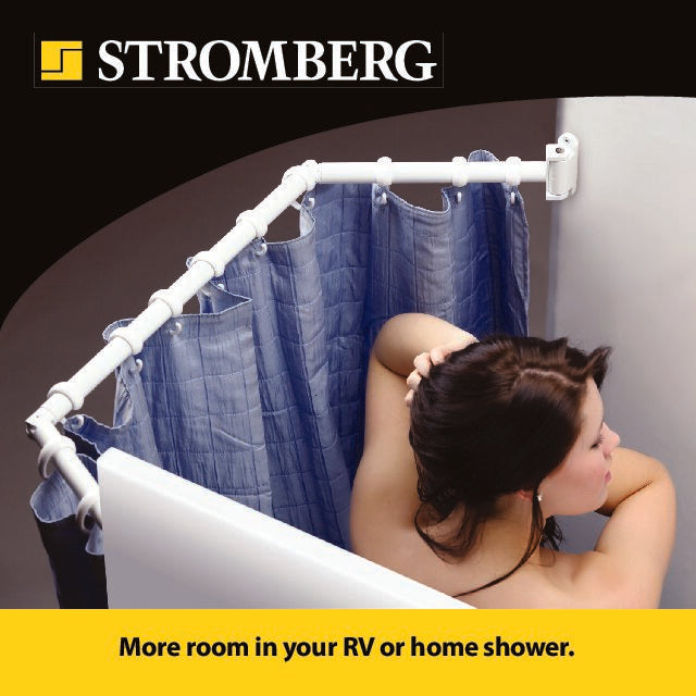 Stromberg Carlson Ext-3542 Shower Curtain Rod - image 3