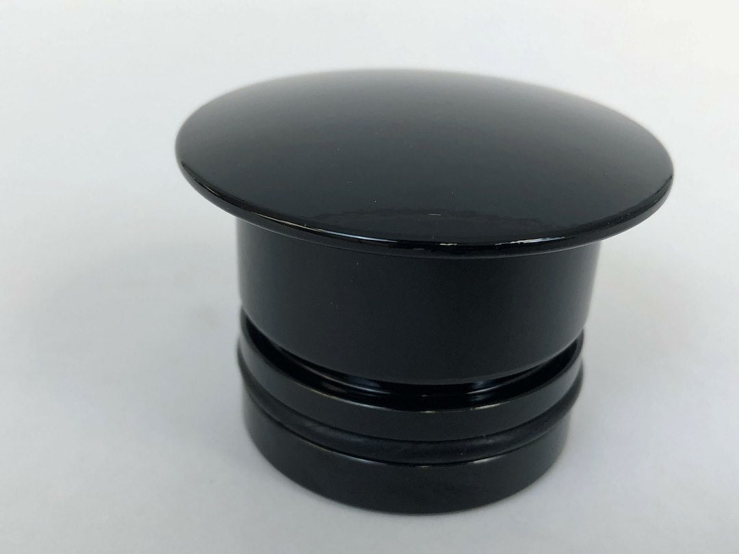 Bob's Machine 311-000001-PCGBLK Black Aluminum Deck Plug, 1.77-Inch