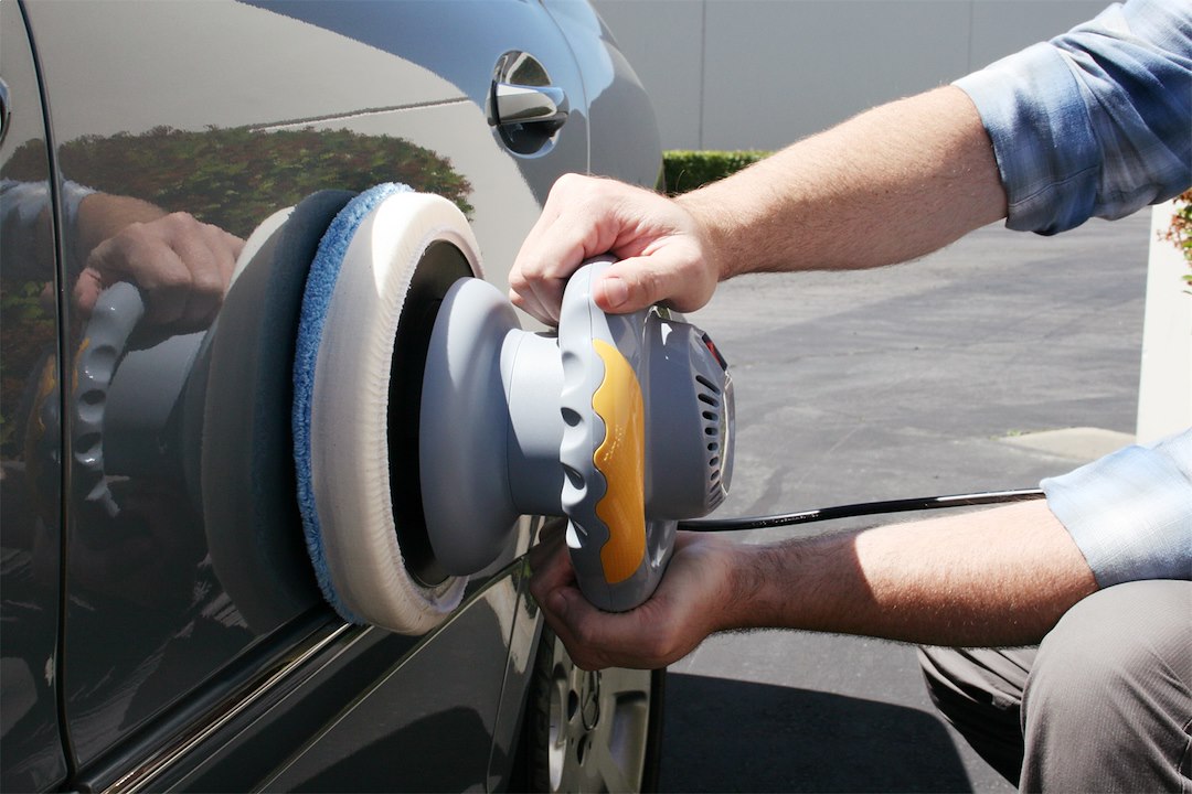 Carrand 94001AS 10-in Orbital Polisher with Bonnet - image 2