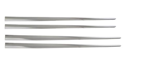 Coast To Coast SM603 Tapered Chrome Body-Side Trim Set - image 1