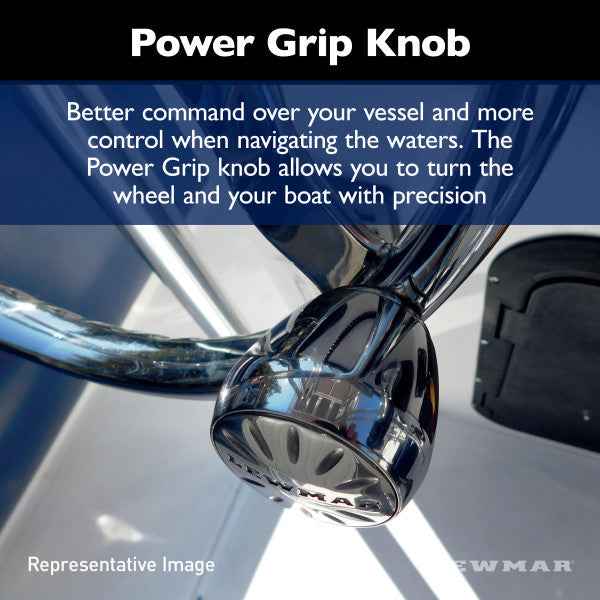 Lewmar 13-1/2-in Stainless-Steel Boat Steering Wheel – 89700820