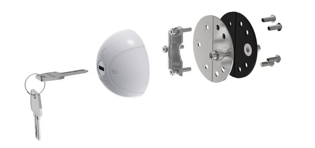 Holman 84001 Key-Operated Puck Lock Kit